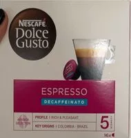 Mängden socker i Expresso Dexaffeinato