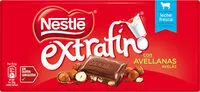 Mängden socker i Chocolate con leche y avellanas sin gluten