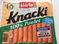 Mängden socker i knacki
