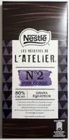 Mängden socker i NESTLE L'ATELIER Noir 80% 100g