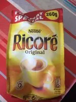 Mängden socker i RICORE Original, Café & Chicorée, Recharge de 260g