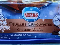Mängden socker i Bûche feuilles craquantes chocolat vanille 1 l
