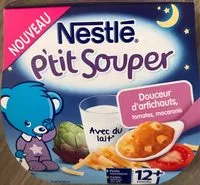 Mängden socker i P'tit souper douceur d'artichauts, tomates, macaronis