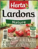 Mängden socker i Lardons nature