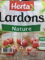 Mängden socker i Lardons nature