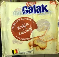 Mängden socker i Galak - Biscuits