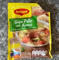 Mängden socker i Sopa pollo con arroz
