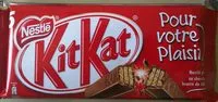 Mängden socker i KITKAT 4 Finger Barre au chocolat au Lait, 41,5g en lot de 6