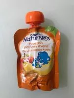 Mängden socker i Naturnes manzana, plátano y avena