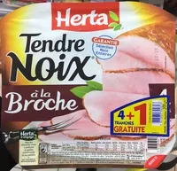 Mängden socker i Tendre Noix à la Broche