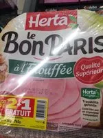 Mängden socker i Jambon à l'étouffée Le Bon Paris (lot 2+1 gratuit)