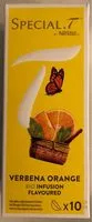 Mängden socker i Verbena Orange
