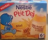 Mängden socker i Nestlé P'tit Dej