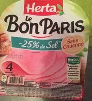 Mängden socker i Le Bon Paris -25% sel