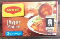 Mängden socker i Jäger Sauce
