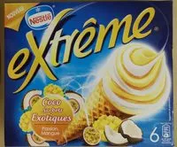 Mängden socker i Cône Coco Sorbets Exotiques