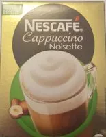 Mängden socker i NESCAFE Cappuccino Noisette, Café soluble, Boîte de 8 sticks