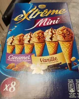 Mängden socker i Mini cônes caramel & vanille