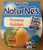 Mängden socker i Compote Pomme Golden Naturnes Nestlé 2 x 115G +
