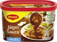 Mängden socker i Maggi Jägersoße Tub