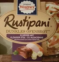 Mängden socker i Pizzabrot Rustipani dunkles Ofenbrot Elsässer Art