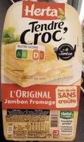 Mängden socker i Tendre Croc' L'Original Jambon Fromage