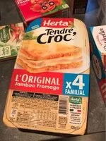 Mängden socker i Tendre Croc' L'Original Jambon Fromage Format Familial