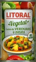 Mängden socker i Vegetal guiso de verduras y patata