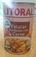 Mängden socker i Patatas estofadas con carne