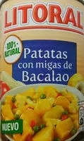 Mängden socker i Patatas con migas de bacalao