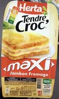 Mängden socker i Tendre croc' - maxi jambon fromage