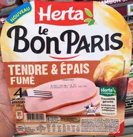 Mängden socker i Le Bon Paris Tendre & Epais fumé