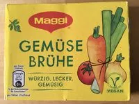 Mängden socker i Maggi Gemüse Brühe