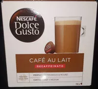 Mängden socker i Nescafe cafe au lait deca
