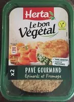 Mängden socker i GARDEN GOURMET Pavé Gourmand Epinards et Fromage 180g