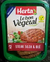 Mängden socker i Le bon végétal - Steak soja & Blé