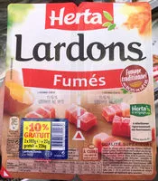 Mängden socker i Lardons fumés (+10% gratuit)
