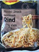 Mängden socker i Nudel Snack Rind Maggi