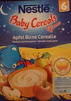 Mängden socker i Nestle Baby Cereals Pyjama Apf Birne Cereal 250 G