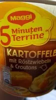 Mängden socker i Kartoffelbrei mit Röstzwiebeln & Croutons