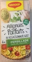 Mängden socker i Mélanges Parfaits Persillade
