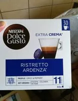 Mängden socker i Ristretto Ardenza Dolce Gusto