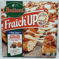 Mängden socker i BUITONI FRAICH'UP SO TASTY pizza surgelée Italian Burger 590g