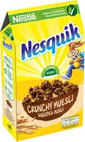 Mängden socker i NESQUIK Céréales Petit Déjeuner Crunchy Mueslis