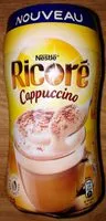 Mängden socker i RICORE Cappuccino, Café & Chicorée, Boîte 243g