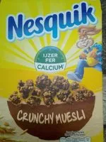 Mängden socker i Nesquik Knuspermüsli