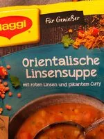 Mängden socker i Orientalische Linsensuppe