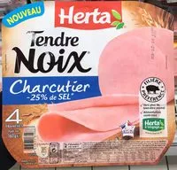 Mängden socker i Tendre Noix Charcutier -25% de sel