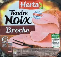 Mängden socker i Tendre Noix à la Broche