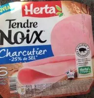 Mängden socker i Tendre Noix Charcutier -25% de sel